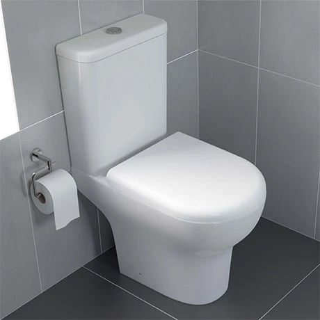 VitrA - Zentrum Close Coupled Toilet - Open Back - 2 x Seat Options 1 VitrA - Zentrum Close Coupled Toilet - Open Back - 2 x Seat Options