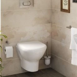 VitrA - Zentrum Wall Hung 50cm Pan - 2 x Seat Options