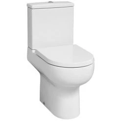 Britton Bathrooms Zen Close Coupled Toilet + Soft Close Seat