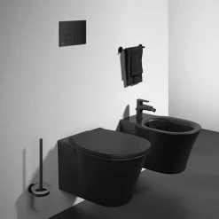 Ideal Standard Connect Air Silk Black AquaBlade Wall Hung Toilet + Soft Close Seat 11 Ideal Standard Connect Air Silk Black AquaBlade Wall Hung Toilet + Soft Close Seat -Hot Sale Toilet Store dark.main 460