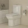VitrA - S20 Model Close Coupled Toilet - Closed Backed - 2 x Seat Options